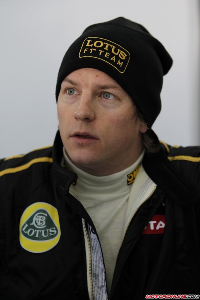 Raikkonen Test Valencia